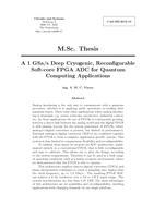 A 1 GSa/s Deep Cryogenic, Reconfigurable Soft-core FPGA ADC for Quantum Computing Applications