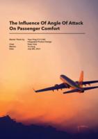 The influence of the angle of attack on passenger comfort