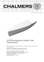 A CFD Invesitigations of Sailing Yacht Transom Sterns