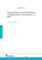 Energy-Efficient Self-Timed Zero-Crossing-Based Incremental Delta-Sigma ADC