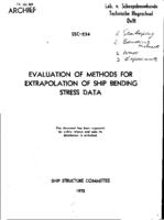 Evaluation of methods for extrapolation of ship bending stress data