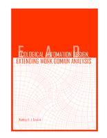 Ecological Automation Design, Extending Work Domain Analysis