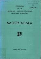 Proceedings of the 2nd West European Conference on Marine Technology Safety at Sea, WEMT’77, London, UK, 1977