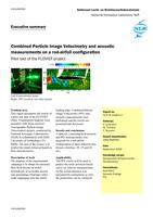 Combined Particle Image Velocimetry and acoustic measurements on a rod-airfoil configuration: Pilot test of the FLOVIST project