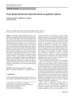 Early design interference detection based on qualitative physics