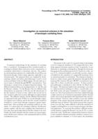 Investigation on numerical schemes in the simulation of barotropic cavitating flows