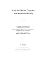 Synthesis of zeolite composites with hierarchical porosity