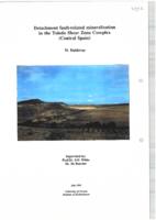 Detachment fault-related mineralization in the Toledo Shear Zone Complex  (Central Spain)