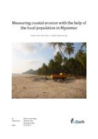 Measuring coastal erosion with the help of the local population in Myanmar
