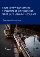 Short-term Water Demand Forecasting at a District Level Using Deep Learning Techniques