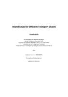 Inland ships for efficient transport chains
