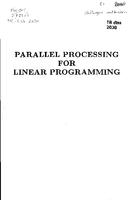 Parallel Processing for Linear Programming
