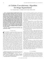 A cellular coevolutionary algorithm for image segmentation