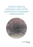 Effects of reducing extraneous water on the performance of wastewater treatment plants