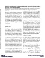 Methods for source-independent Q estimation from microseismic and crosswell perforation shot data in a layered, isotropic viscoelastic medium