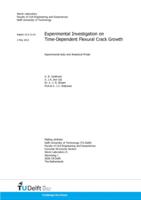 Experimental Investigation on Time-Dependent Flexural Crack Growth