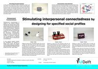Stimulating interpersonal connectedness: By designing for specified social profiles
