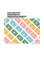 How empathy enhances an innovative mindset: An exploratory Case Study at HEMA
