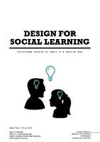 Design for social learning