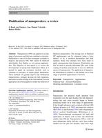 Fluidization of nanopowders: A review