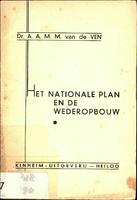 Het nationale plan en de wederopbouw