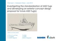 Investigating the standardization of ASD Tugs and developing an exterior concept design proposal for future ASD Tug(s)