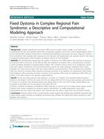 Fixed Dystonia in Complex Regional Pain Syndrome: A Descriptive and Computational Modeling Approach