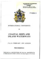 Proceedings of the International Conference on Coastal Ships and Inland Waterways, Royal Institution of Naval Architects, RINA, February 17-18, 1999, ISBN: 0 903055-50-3 (summary)