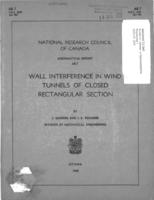 Wall interference in wind tunnels of closed rectangular section