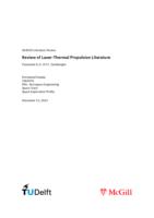 Review of Laser-Thermal Propulsion Literature