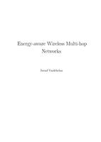 Energy-aware Wireless Multi-hop Networks