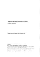 Modeling intermodal transport networks- a general framework