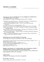 Inhaltsverzeichnis Jahrbuch der Schiffbau Technischen Gesellschaft 2001