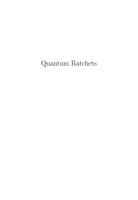 Quantum Ratchets