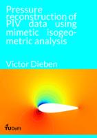 Pressure reconstruction of PIV data using mimetic isogeometric analysis