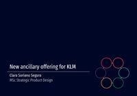 New ancillary offering for KLM