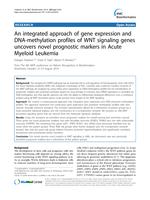 An integrated approach of gene expression and DNA-methylation profiles of WNT signaling genes uncovers novel prognostic markers in Acute Myeloid Leukemia