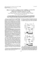 Effects of aerobic and microaerobic conditions on anaerobic ammonium-oxidizing (Anammox) sludge