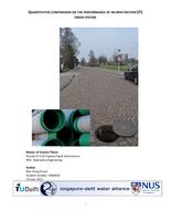 Quantitative Comparison on the Performance of an Infiltration Drain System
