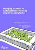 Engaging residents in sustainable renovation by simplifying complexity