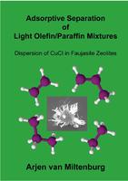 Adsorptive separation of light olefin/paraffin mixtures: Dispersion of CuC1 in Faujasite zeolites