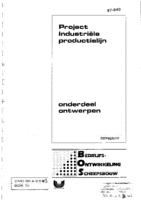 Project Industriële productielijn: Onderdeel ontwerpen