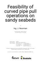 Feasibility of curved pipe pull operations