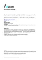 Experimental/numerical study of anisotropic water diusion in glass/epoxy composites