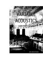 Variable Acoustics by Wave Field Synthesis