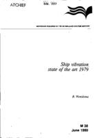 Ship vibration state of the art 1979, Published by: the Netherlands Maritime Institute, M 38, June 1980