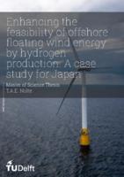 Enhancing the feasibility of offshore floating wind energy by hydrogen production: A case study for Japan