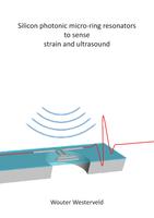 Silicon photonic micro-ring resonators to sense strain and ultrasound