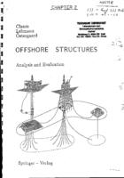 Offshore structures Chapter 2: Analysis and evaluation