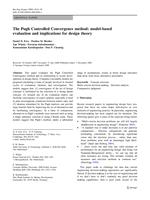 The Pugh Controlled Convergence method: Model-based evaluation and implications for design theory